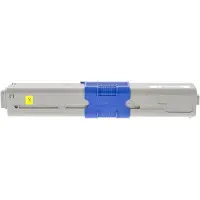 Inkclub Tonerkassett, ersätter Oki 44973533, gul, 1.500 sidor