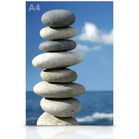 WL Halvblankt fotopapper, 50 ark dubbelsidigt A4, 150g