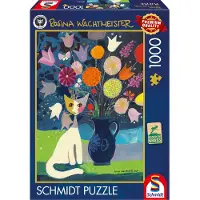 Schmidt Spiele Rosina Wachtmeister: Vit katt (1000 bitar)