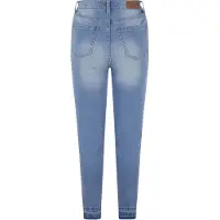 Urban Classics Skinny Open Hem Högmidjadeans