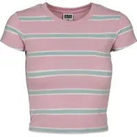 Urban Classics T-shirt opal / rosa / vit