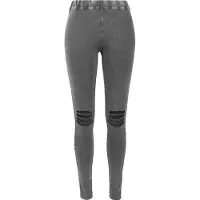 Urban Classics Leggings svartmelerad