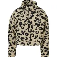 Urban Classics Aop Sherpa Halv Dragkedja Tröja