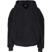 Urban Classics Oversized Sherpa Sweatshirt Med Dragkedja