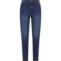 Urban Classics Skinny Open Hem Högmidjadeans
