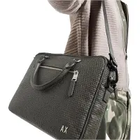 Armani Exchange Herr Relief Dokumentmapp