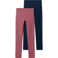 Name it Leggings 'NKFVivian' mörkblå / gammalrosa