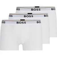 BOSS Boxershorts 'Power' camel / grå / svart / vit