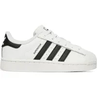 Adidas Originals Sneaker 'Superstar II' svart / vit