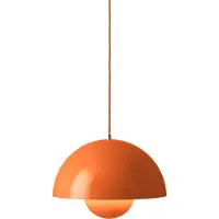 Andtradition Taklampa &Tradition, Flowerpot VP7, dimbara, Orange, Vardagsrum, Metall, Design