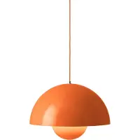 &tradition Taklampa &Tradition, Flowerpot VP2, dimbara, Orange, Vardagsrum, Aluminium, Design