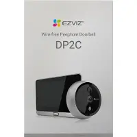 HIK VISION EZVIZ DP2C - Video-intercomsystem - trådlös (802.11b, 802.11g, 802.11n) - 4.3 LCD-bildskärm - 1 kameror - CMOS - silver