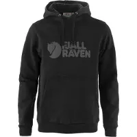 Fjällräven Men's Logo Hoodie Black