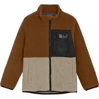 Color Kids Kids' Fleece Jacket Nuthatch