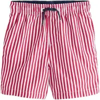 Next Badshorts röd / vit