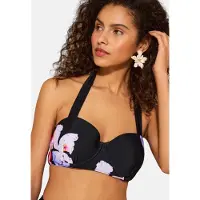 Love & roses Bikiniöverdel syrén / gammalrosa / svart / naturvit