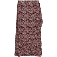 Vero moda Kjol 'VMSMILLA' jade / gammalrosa / blodröd / svart
