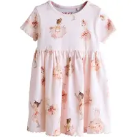 Next Klänning beige / brun / konjak / rosé