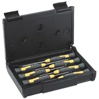 Bahco Lindström precisionsskruvmejsel ESD safe, 7 delar