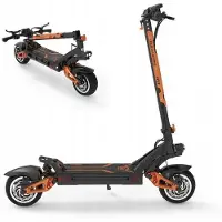 KUKIRIN G3 Pro - Elsparkcykel - Motorer 2400W - 10'' tum - Batteri 52V 23AH - Max 65KM/H - Räckvidd 80KM - Svart