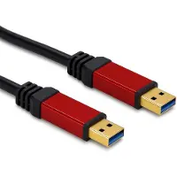 DeLOCK USB 3.2 Gen 1-kabel Typ-A hane till Typ-A hane, 2 m (Premium)