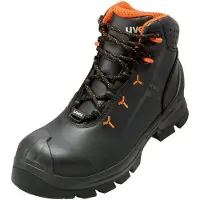 Uvex 2 MACSOLE 6523246 ESD Säkerhetsstövlar S3 Skostorlek (EU): 46 Svart, Orange 1 par