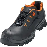 Uvex 2 Vibram 6522237 ESD Säkerhetsskor S3 Skostorlek (EU): 37 Svart, Orange 1 par