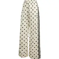Adidas Originals Satin Polka Dots Wide Leg Byxor, storlek X-Small