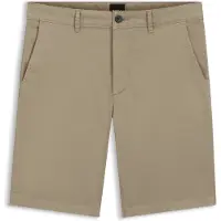 BOSS Slim-fit shorts in stretch-cotton twill
