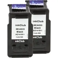 Inkclub Bläckpatroner XL svarta (2 x MCA020)