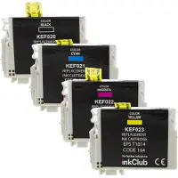 Inkclub Multipack bläckpatroner - ersätter Epson 18XL BK/C/M/Y