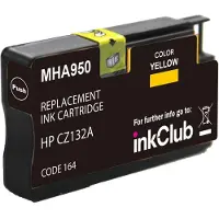 Inkclub Bläckpatron, ersätter HP 711, gul, 26 ml
