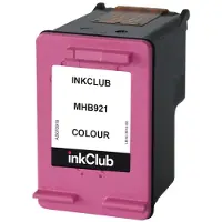 Inkclub Bläckpatron, ersätter HP 62, 3-färg, 165 sidor