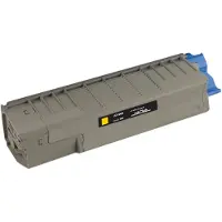Inkclub Tonerkassett, ersätter Oki 44315305, gul, 6.000 sidor