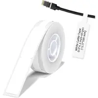 Niimbot Etikett rulle 72 x 12.5 mm Blå 60 st A2K18638501 Kabel-etikett