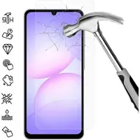 Mtp Products Samsung Galaxy A07 5G Skärmskydd av härdat glas - 9H - Case Friendly - Genomskinlig
