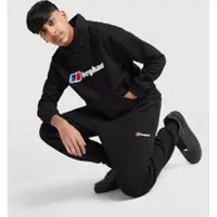 Berghaus Large Logo Hooded Tracksuit Junior, svart