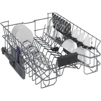 Beko DIS46120 - Diskmaskin - inbyggd - Fördjupning - bredd: 45 cm - djup: 56 cm - höjd: 82 cm