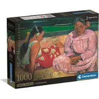 Clementoni - Kompakt 1000 bitar - Gauguin : Kvinnor från Tahiti