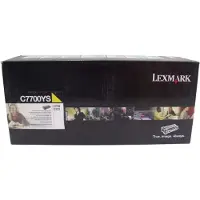 Lexmark Tonerkassett gul 6.000 sidor return