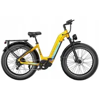 KUKIRIN Elcykel - OVIVO - HYPER V6 - 250W - 48V 20Ah - Räckvidd 150 km - Gul