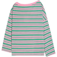 Bershka T-shirt grön / rosa