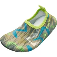 Playshoes Strand-/badsko himmelsblå / citron / oliv / svart