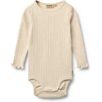 Wheat Body l/ä - Rie - Mandel Peach - - 2 år (92) - Body L/Ä