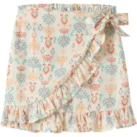 Name it Kjol 'NKFVINAYA' ljusblå / ljusorange / knallröd / vit