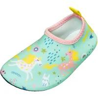 Playshoes Strand-/badsko 'Einhorn' blå / gul / mint / vit