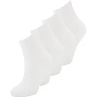 Calvin Klein 4 Pack Moisture Wicking Mesh Ankle Socks