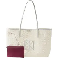 Calvin Klein Emblem Logo Mesh Tote Bag