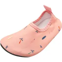 Playshoes Strand-/badsko kräm / royalblå / orange / puder