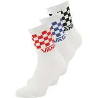 Vans - Strumpor - Classic Check Crew White för UnisexBomull - Storlek L - Vit